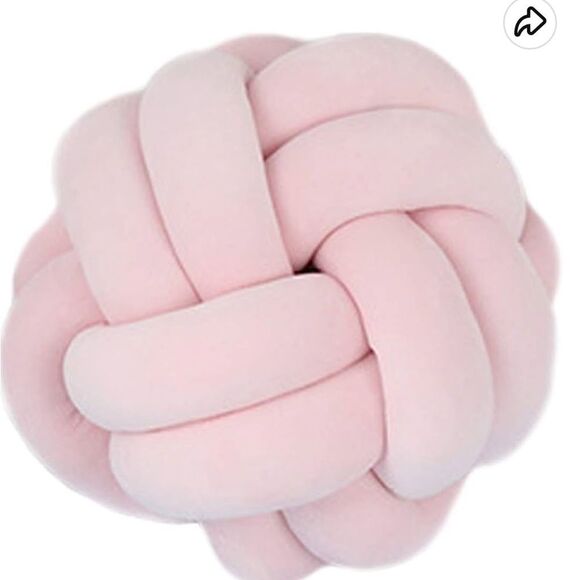 Other - Handmade Weave Ball Knot Pillow Ball
